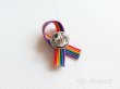 Photo2: Pride Ribbon pin badge (2)