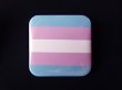 Photo1: Tin badge (Transgender color) (1)