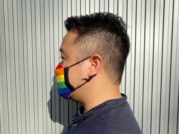Photo5: Rainbow Mask (5)